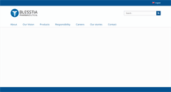 Desktop Screenshot of blesstia.com